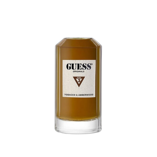 Guess Type 3 Tobacco & Amberwood EDP Spray for Unisex